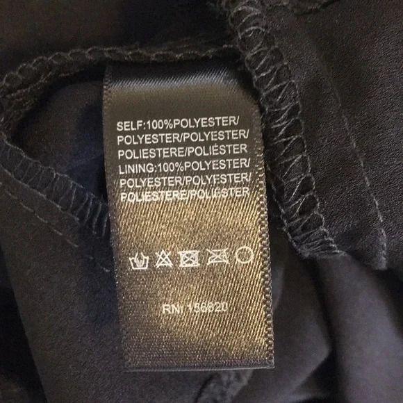ALLISON New YorkSolid Black Flounce Skirt